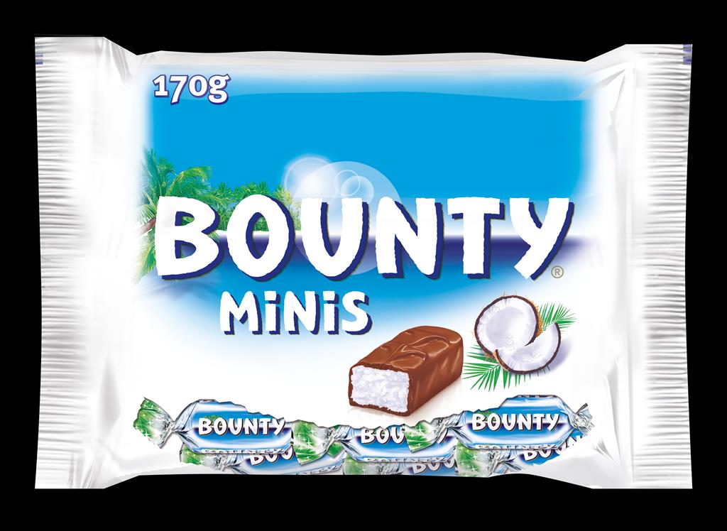 CHOCOLATE BOUNTY MINI 170GR (CX 30)